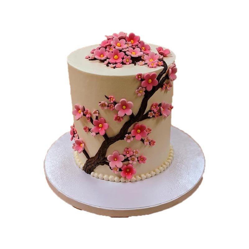 Sakura Theme Cake Sakura Theme Cake