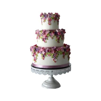 3 Tier Flower Cake