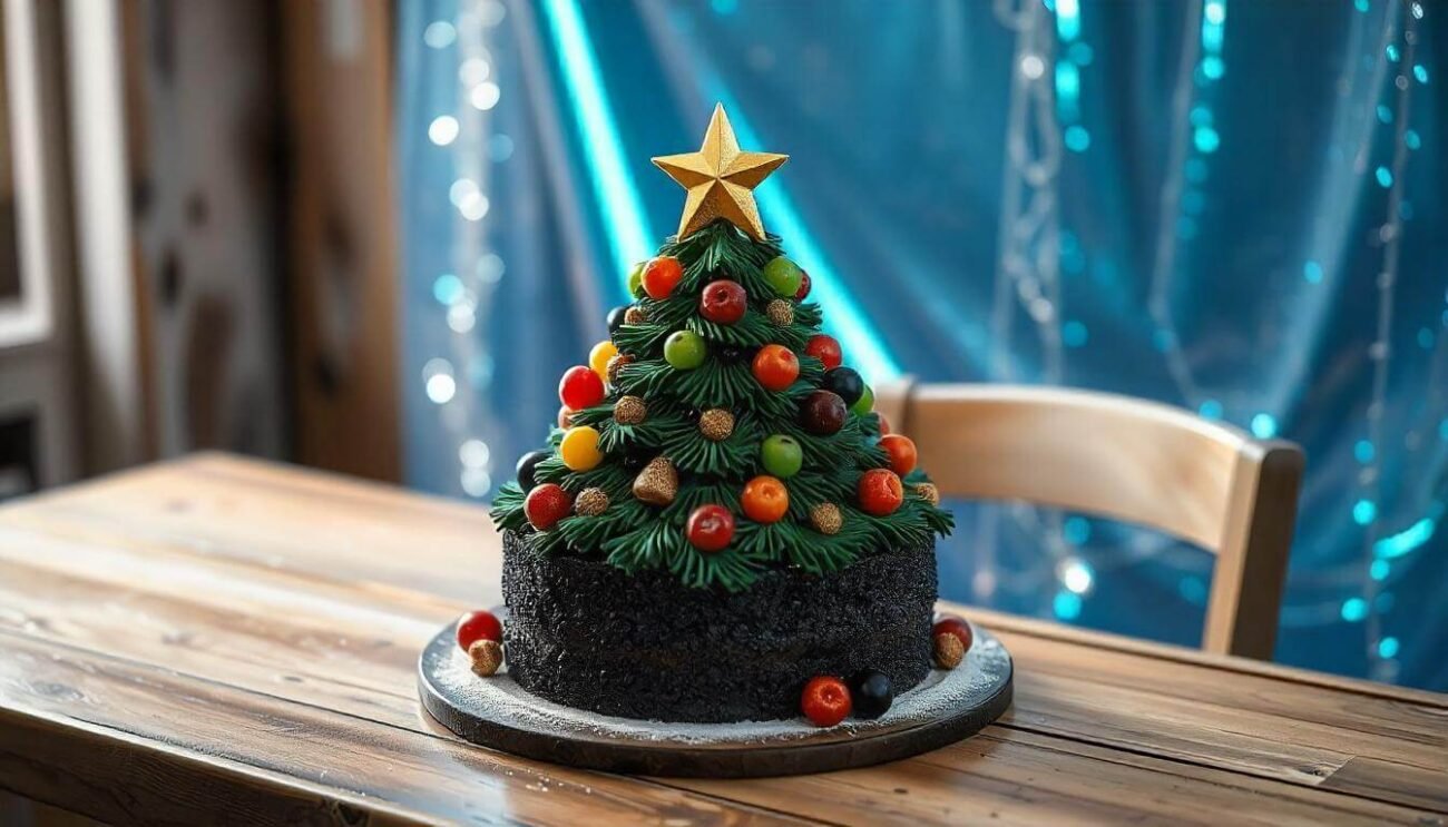 Christmas Tree Cake1