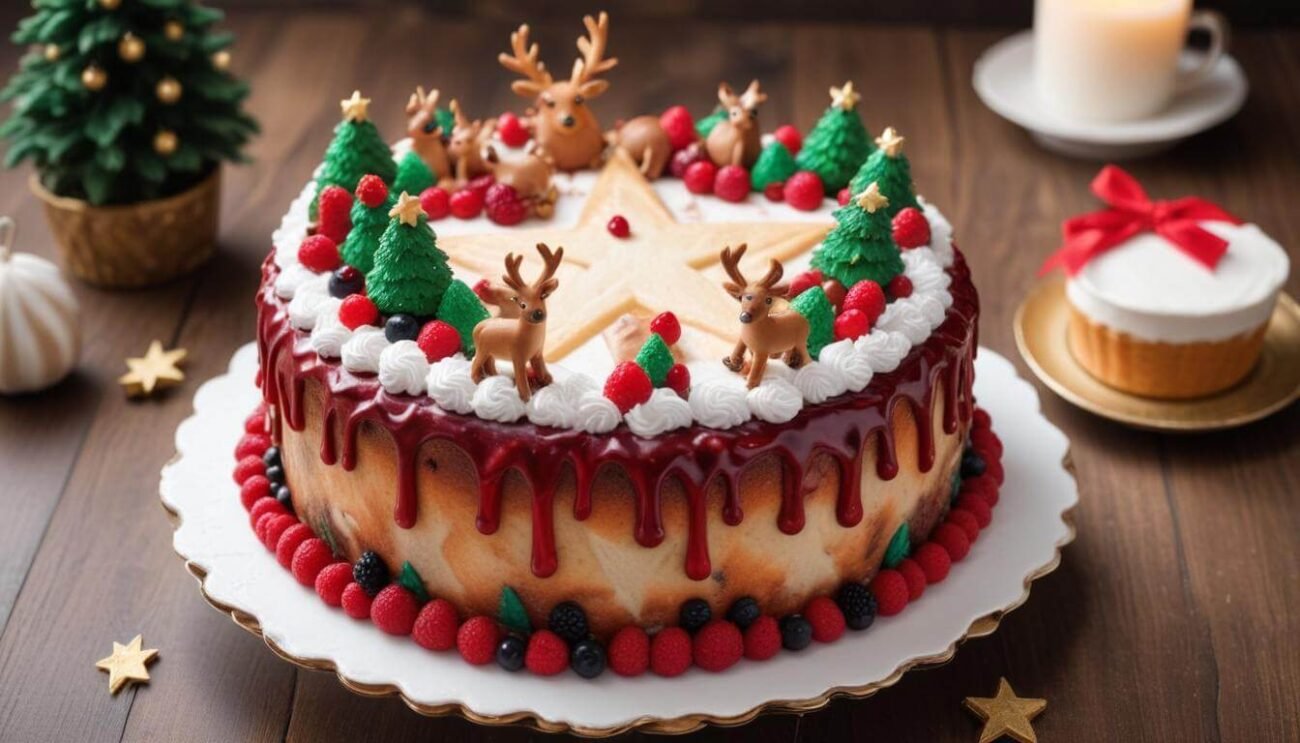 Rudolph's delight cake