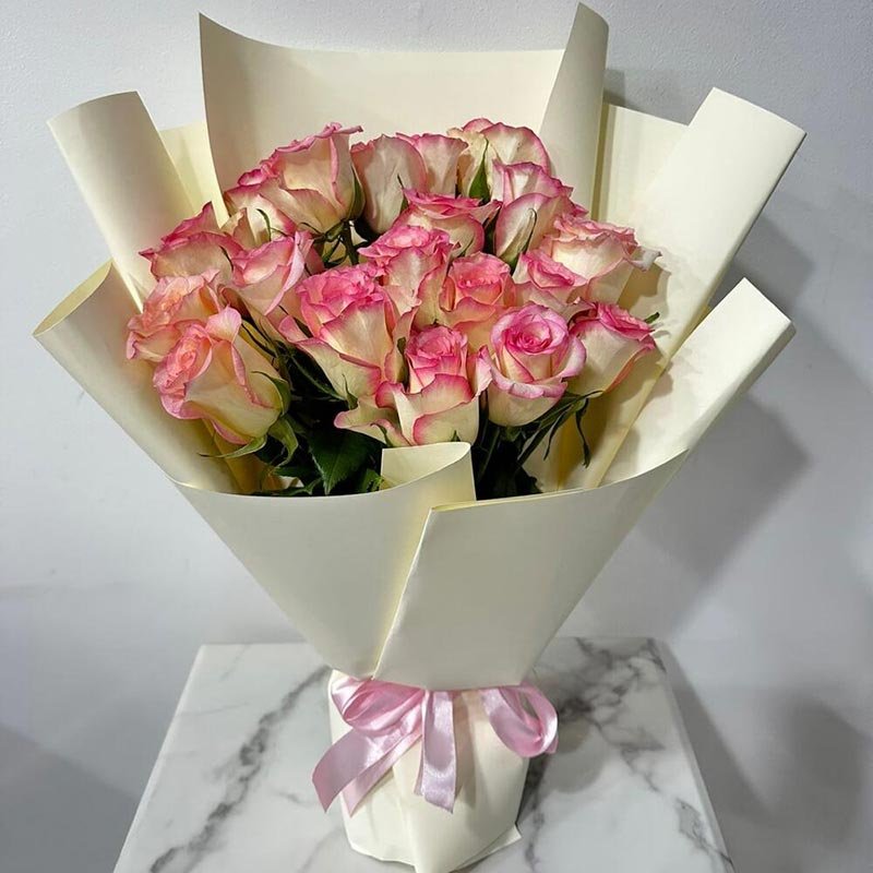 19-Jumilia-Pink-Rose-Bouquet 19-Jumilia-Pink-Rose-Bouquet