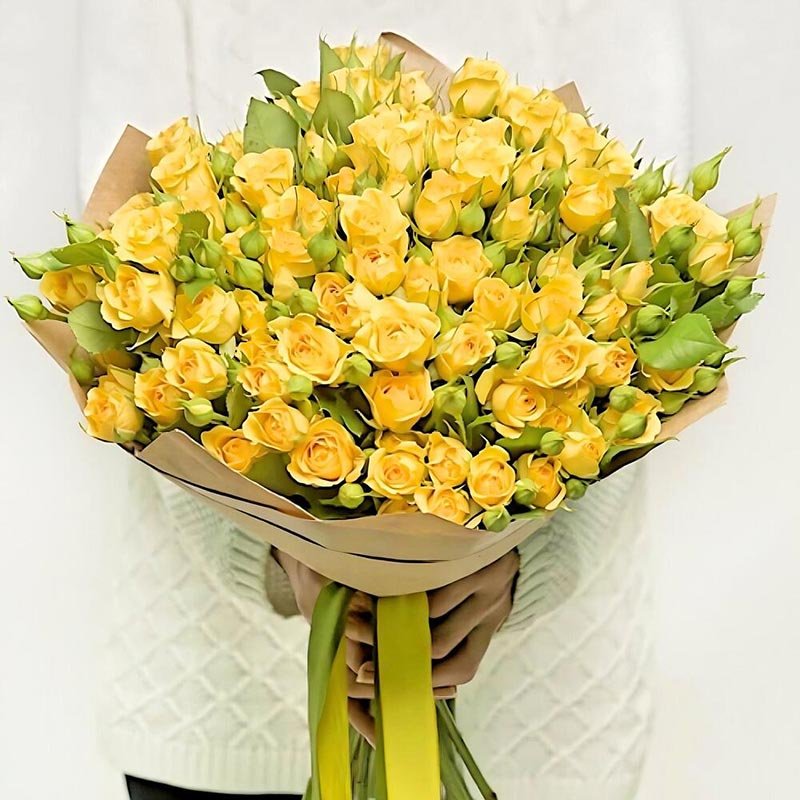 Yellow-Baby-Rose-Arrangements Yellow-Baby-Rose-Arrangements