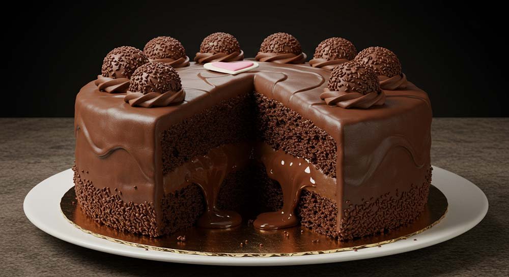 Chocolate-Truffle-Cake