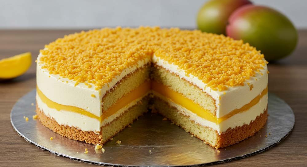 Mango-Vanilla-Cake