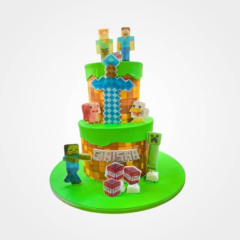 Minecraft Cake Minecraft Cake