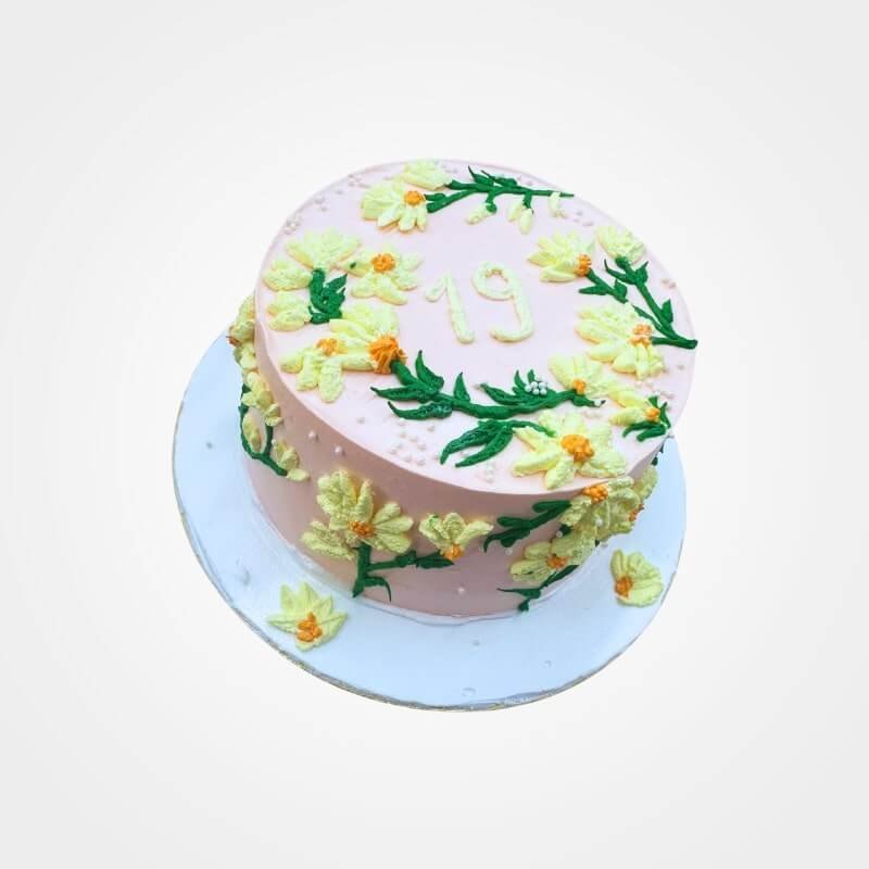 Vintage Floral Cake Vintage Floral Cake