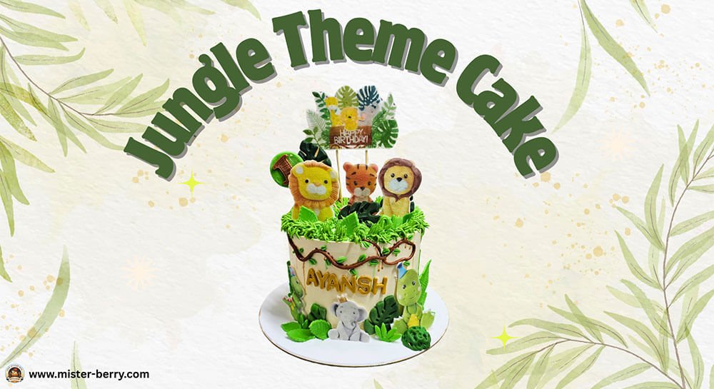 Jungle Theme Cake