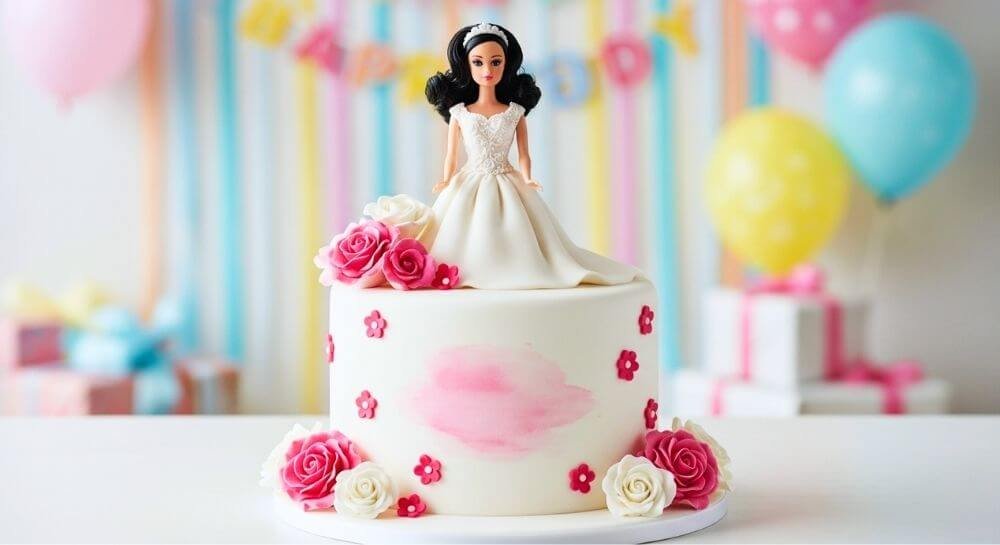 Barbie Doll Cake