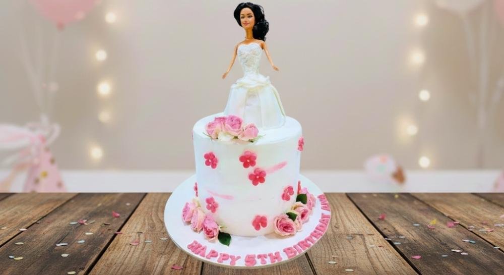Barbie Doll Cake