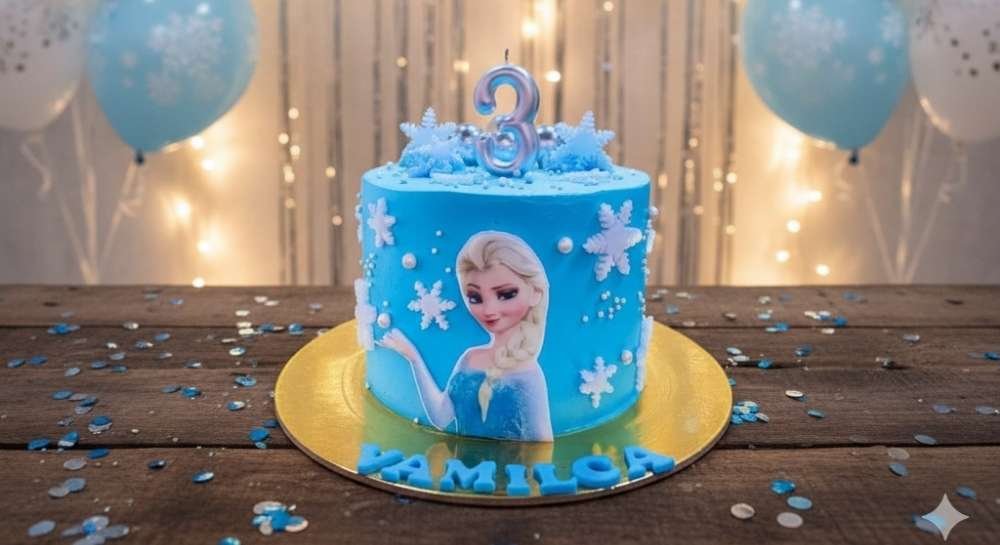 Frozen Elsa Cake